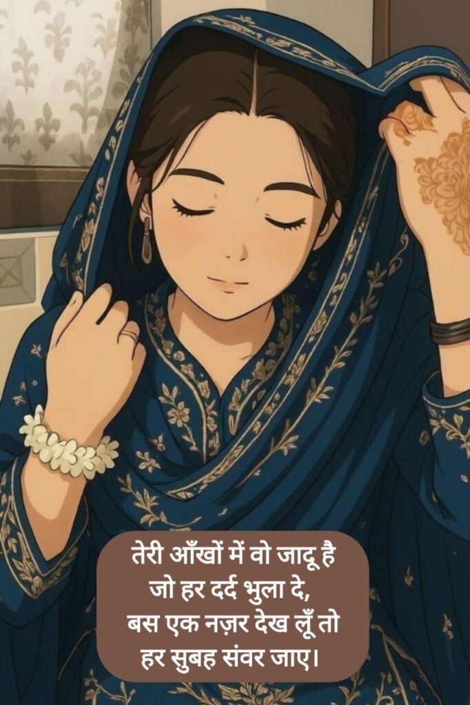 Khubsurti Ki Tareef Shayari | ख़ूबसूरती की तारीफ़ शायरी