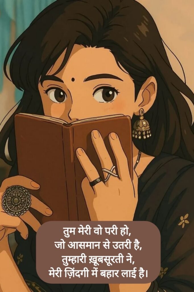 Khubsurti Ki Tareef Shayari | ख़ूबसूरती की तारीफ़ शायरी